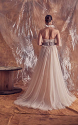 2 of 2 Gatti Nolli Couture GA5117 Dress Nude-Grey