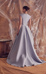 2 of 2 Gatti Nolli Couture GA5120 Dress Silver