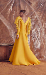 2 of 2 Gatti Nolli Couture GA5121 Dress Yellow