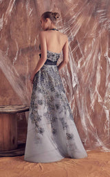 2 of 2 Gatti Nolli Couture GA5124 Dress Grey-Black