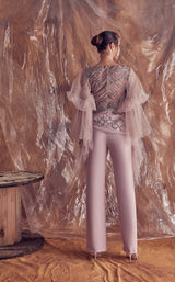 2 of 2 Gatti Nolli Couture GA5126GA5192 Jumpsuit Rose-Grey