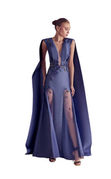 1 of 2 Gatti Nolli Couture GA5138 Dress Slate