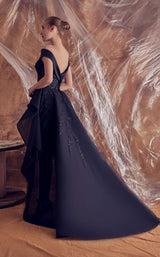 2 of 2 Gatti Nolli Couture GA5144GA5142 Jumpsuit Black