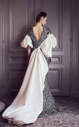 2 of 2 Gatti Nolli Couture GA5251 Dress Ivory-Black