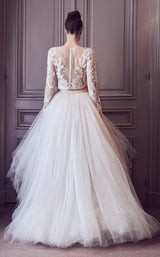 2 of 2 Gatti Nolli Couture GA5254GA5255 Dress White