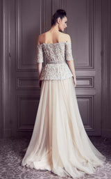 2 of 2 Gatti Nolli Couture GA5257GA5258 Dress Taupe