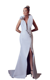 1 of 2 Gatti Nolli Couture GA5260 Dress Ivory