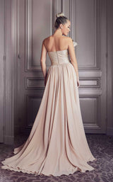 2 of 2 Gatti Nolli Couture GA5263 Dress Gold-Nude