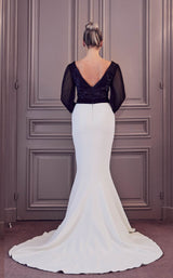 2 of 2 Gatti Nolli Couture GA5268 Dress Ivory-Black