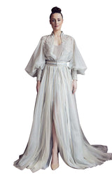 1 of 2 Gatti Nolli Couture GA5270GA5271 Dress Taupe