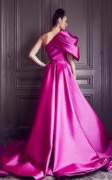 2 of 2 Gatti Nolli Couture GA5301 Dress Dark-Fuchsia