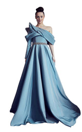1 of 2 Gatti Nolli Couture GA5305 Dress Dusty-Blue