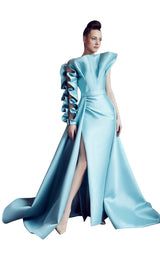 1 of 2 Gatti Nolli Couture GA5306 Dress Aqua