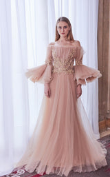 1 of 2 Gatti Nolli Couture GA5629 Dress Dusty-Rose