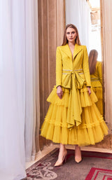 1 of 2 Gatti Nolli Couture GA5632GA5633 Dress Yellow