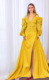 1 of 2 Gatti Nolli Couture GA5634GA5635 Dress Yellow