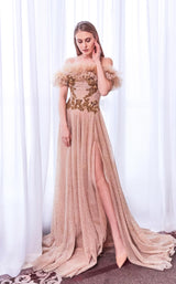1 of 2 Gatti Nolli Couture GA5640 Dress Nude