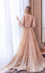 2 of 2 Gatti Nolli Couture GA5641GA5642 Dress Nude