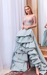 1 of 2 Gatti Nolli Couture GA5647GA5648 Dress Pale-Blue-Pink