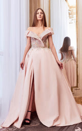 1 of 2 Gatti Nolli Couture GA5651GA5652 Dress Dusty-Rose