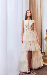 1 of 2 Gatti Nolli Couture GA5653 Dress Champagne