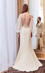 2 of 2 Gatti Nolli Couture GA5654 Dress Champagne