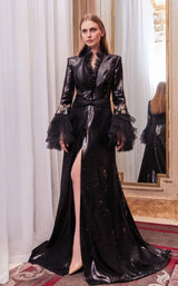 1 of 2 Gatti Nolli Couture GA5671 Dress Black