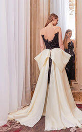 2 of 2 Gatti Nolli Couture GA5756 Dress Black-Ivory