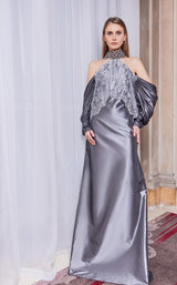 1 of 2 Gatti Nolli Couture GA5758 Dress Gunmetal