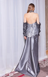 2 of 2 Gatti Nolli Couture GA5758 Dress Gunmetal