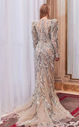 2 of 2 Gatti Nolli Couture GA5776 Dress Nude-Multi