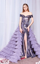 1 of 2 Gatti Nolli Couture GA5778 Dress Dusty-Lavender