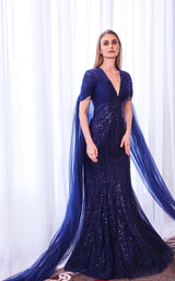 1 of 2 Gatti Nolli Couture GA5779 Dress Navy
