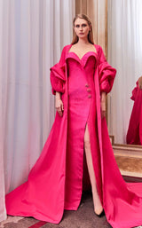 1 of 2 Gatti Nolli Couture GA5791GA5674 Dress Fuchsia