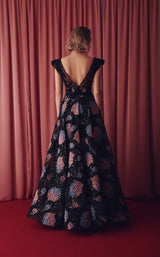 2 of 4 Gatti Nolli Couture GAD4848 Dress Black-Multi