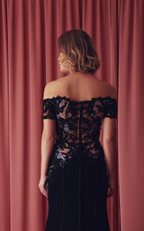 4 of 4 Gatti Nolli Couture GAD4850 Dress Black-Multi