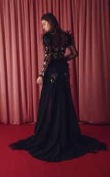 2 of 4 Gatti Nolli Couture GAD4907 Dress Black-Multi