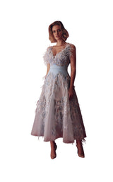 Gatti Nolli Couture GAD4923 Dress Light-Blue