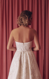 4 of 4 Gatti Nolli Couture GAD4940 Dress Black-Ivory