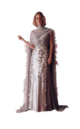 1 of 4 Gatti Nolli Couture GAD4945 Dress Grey