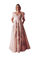 1 of 4 Gatti Nolli Couture GAD4948 Dress Pink-Multi