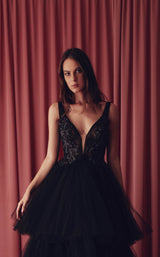 3 of 4 Gatti Nolli Couture GAD5001 Dress Black