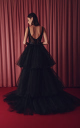 2 of 4 Gatti Nolli Couture GAD5001 Dress Black