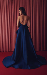 2 of 4 Gatti Nolli Couture GAD5002 Dress Navy