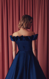 4 of 4 Gatti Nolli Couture GAD5007 Dress Navy