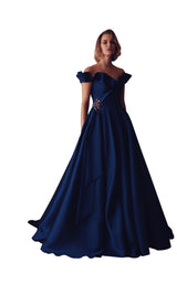 1 of 4 Gatti Nolli Couture GAD5007 Dress Navy