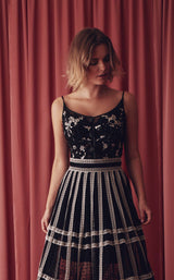 3 of 4 Gatti Nolli Couture GAT4883GAS4884 Dress Black-Ivory