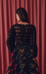 4 of 4 Gatti Nolli Couture GAT4890GAS4892 Dress Black-Multi