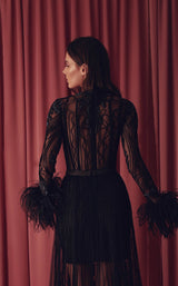 4 of 4 Gatti Nolli Couture GAT4902GAS5036 Dress Black