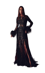 1 of 4 Gatti Nolli Couture GAT4902GAS5036 Dress Black